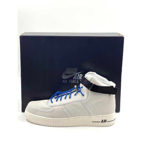 NIKE AIR FORCE 1 HIGH 07 LV8 PHOTON DUST GREY-BLACK SZ 14 [DV0790-001] - Picture 4 of 6